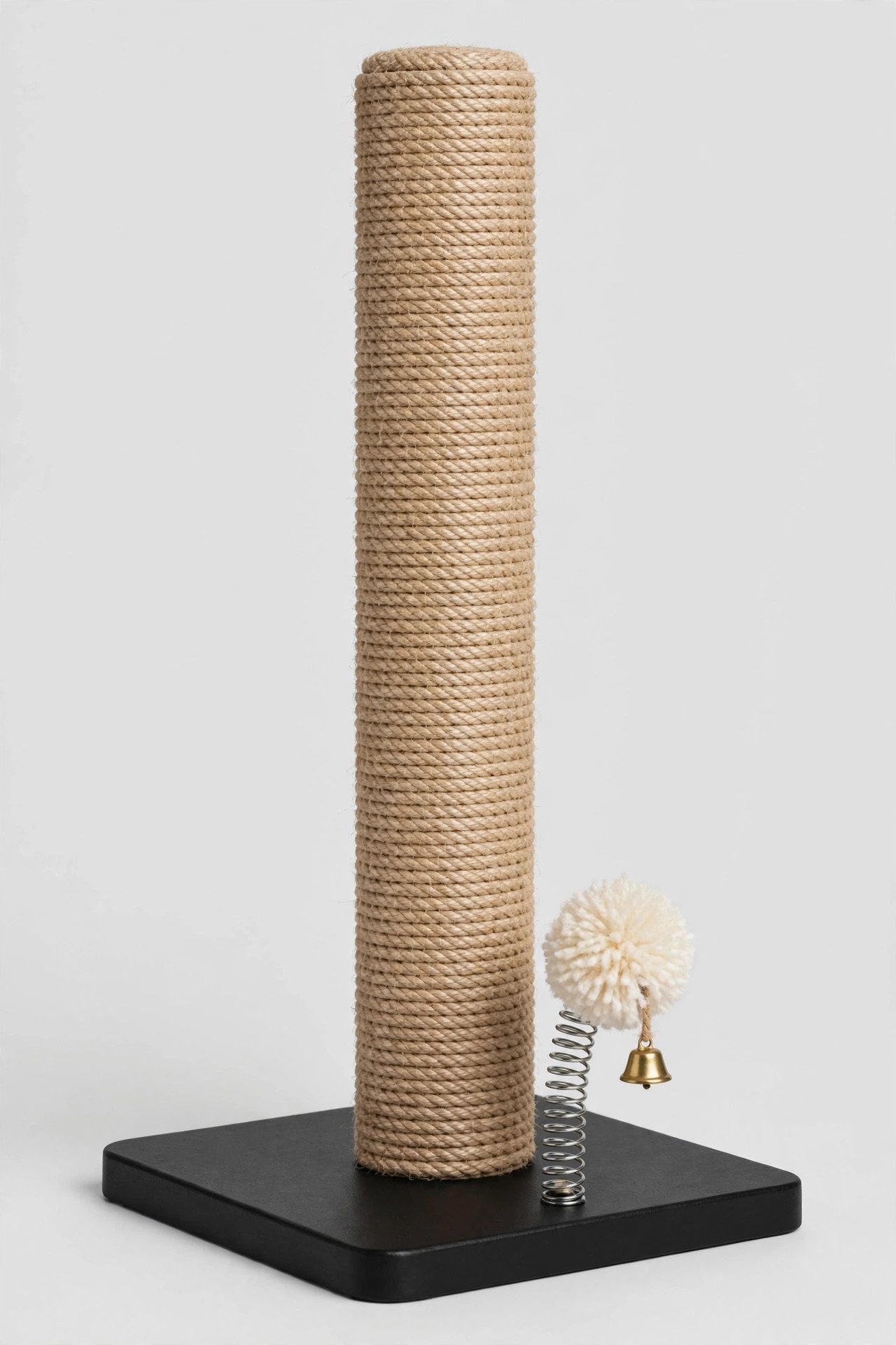 SONGMICS HOME 33.5-inch extra-thick tall cat scratcher post with wide black base