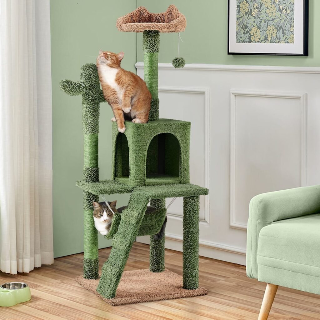 Topeakmart Cactus Cat Tree 42"