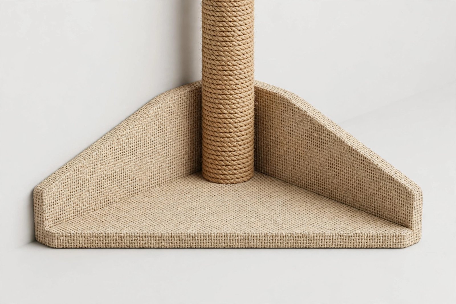 TRIXIE wall-mounted corner sisal board with jute post